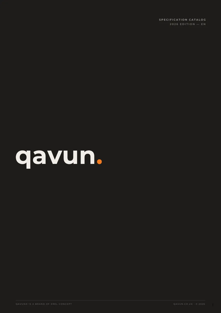 QAVUN 2026 specification catalog