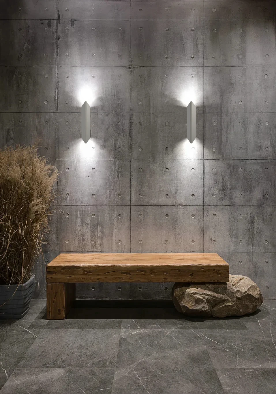 White Arden Wall Light (QN 38261-379) — view 3