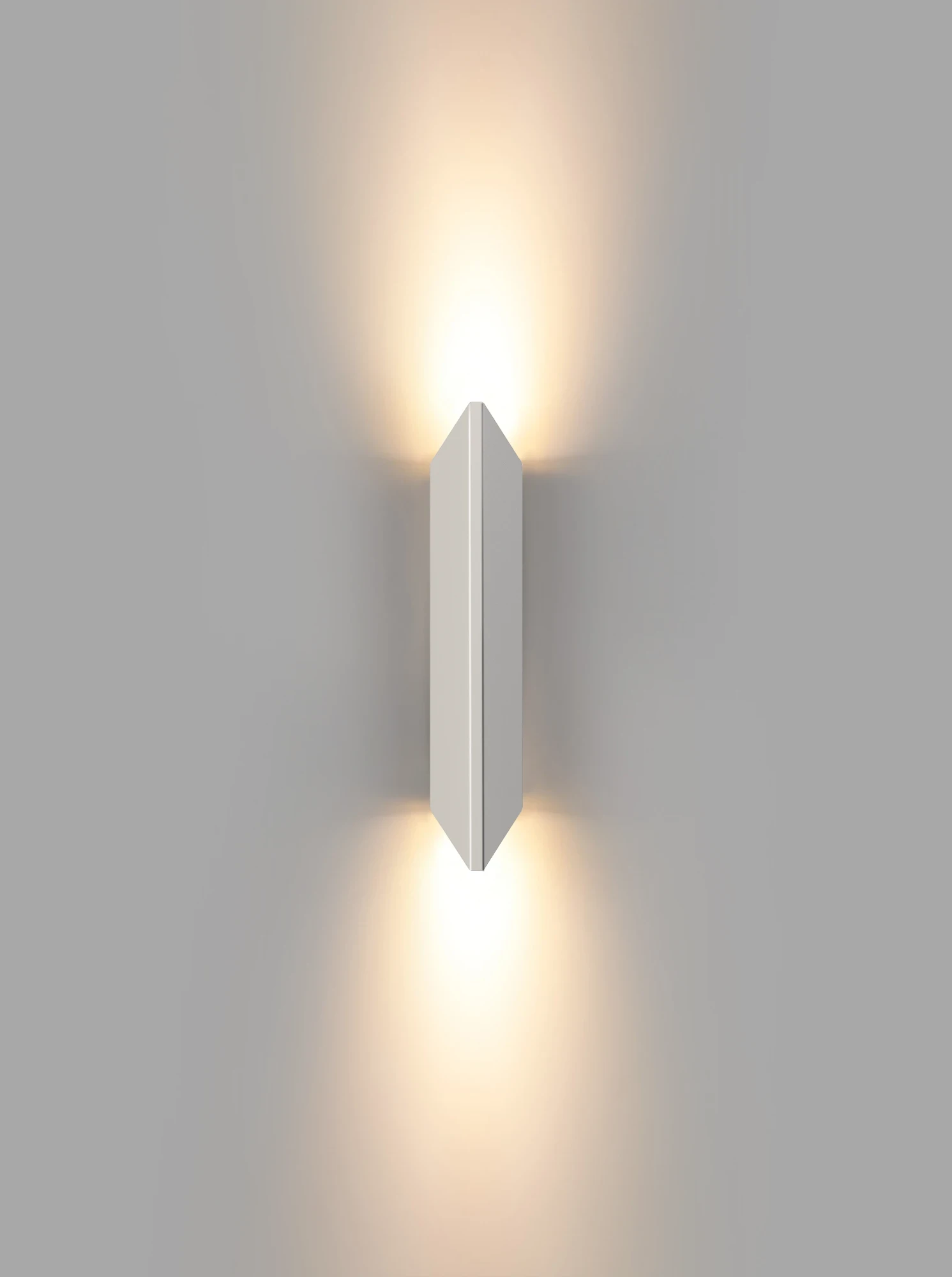 White Arden Wall Light (QN 38261-379) — view 2