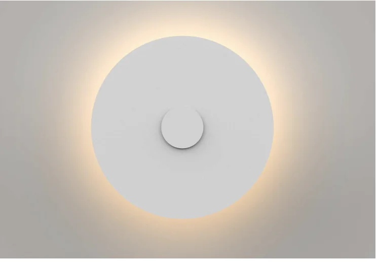 White Metal Wall Light (QN 38131-035) — view 2