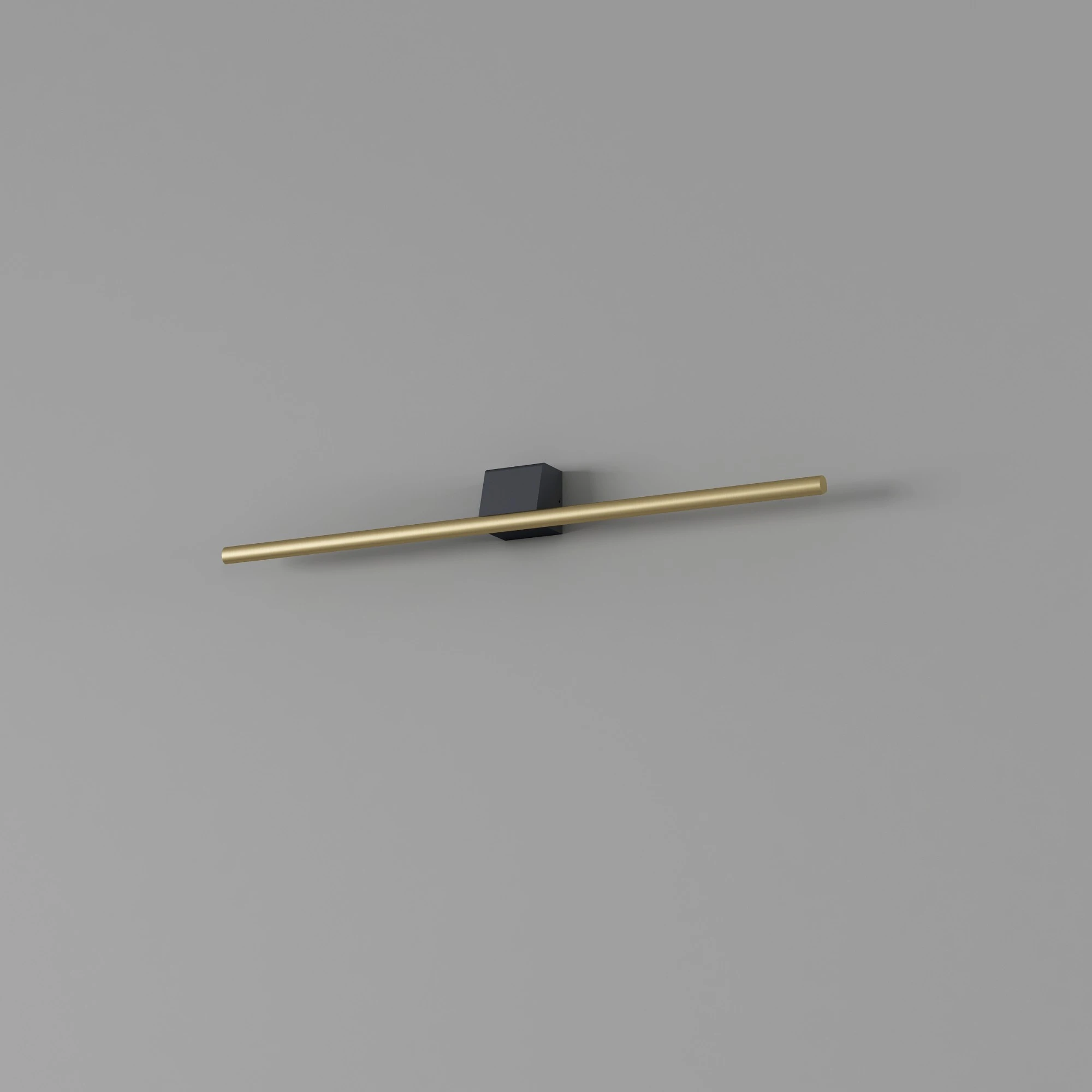 Brass Baton Wall Light — Brass — سلسلة Baton · شريط جداري