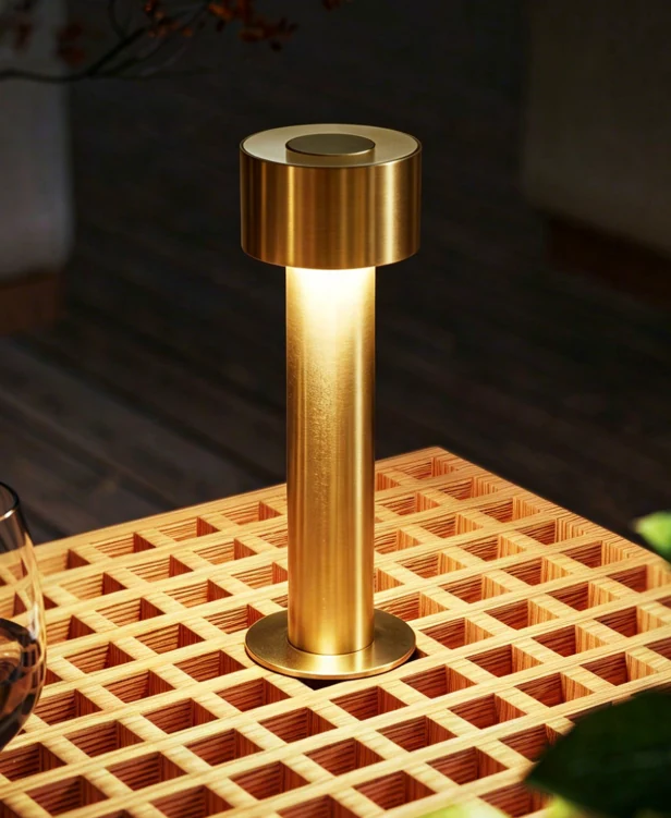 White Capstan Table Lamp (QN 42061-457) — view 2