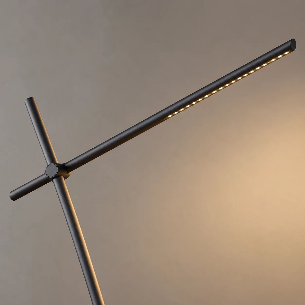 Graphite Crane Table Lamp (QN 42014-164) — view 3