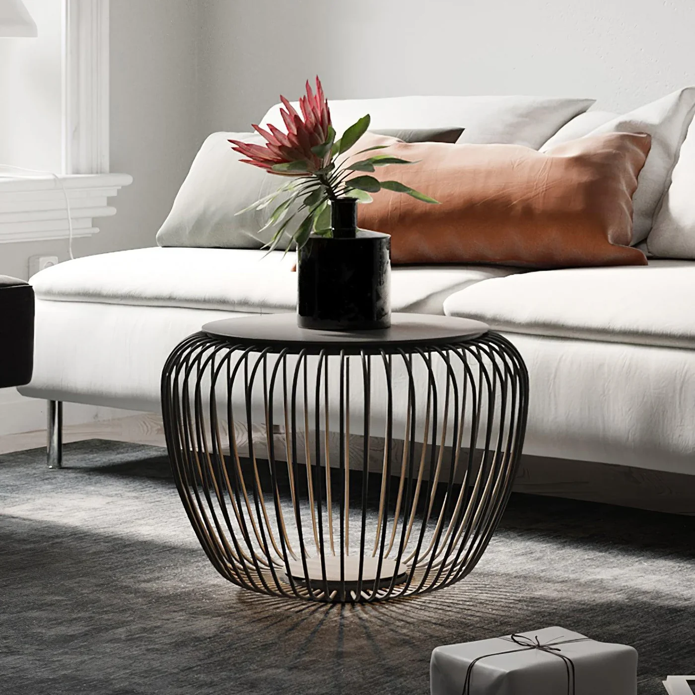 Black Creel Garden Lantern (QN 26353-450) — view 5