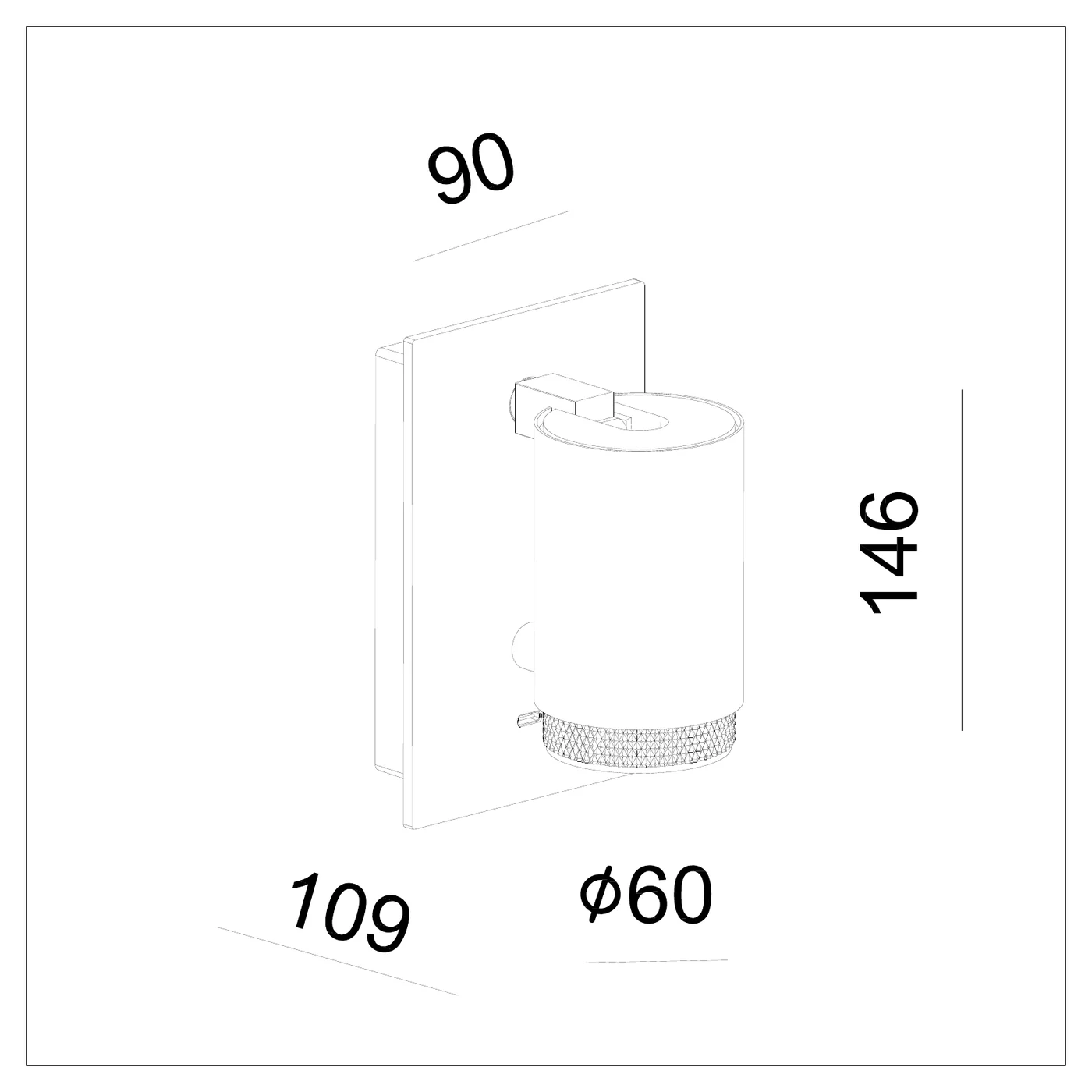 White Dew Reading Light (QN 38281-385) — view 2