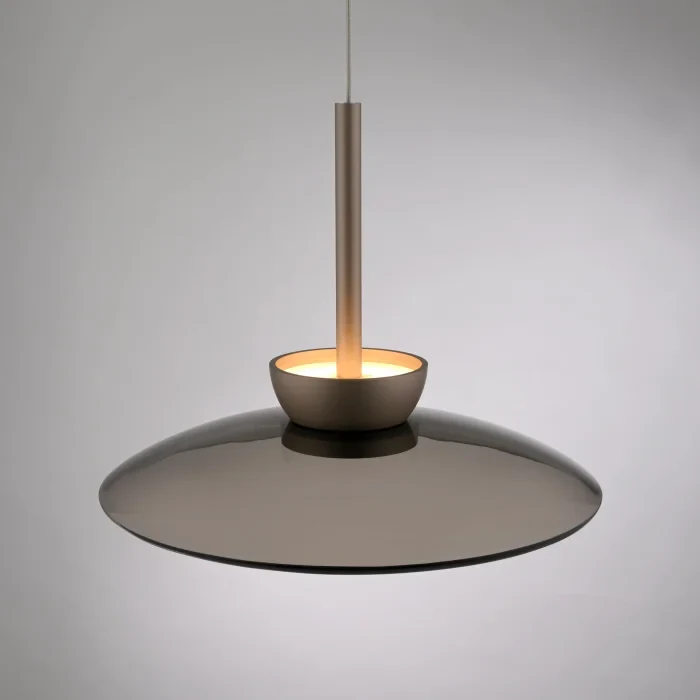 Bronze Eclipse Disc Pendant (QN 34239-150) — view 2