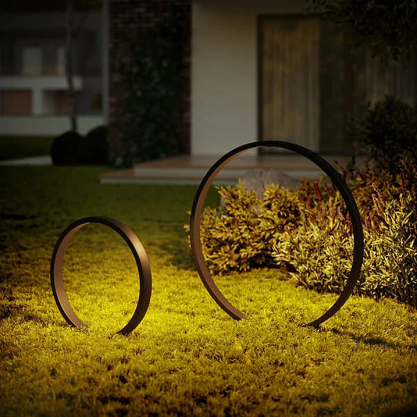 Black Hoop Garden Light (QN 26333-443) — view 2
