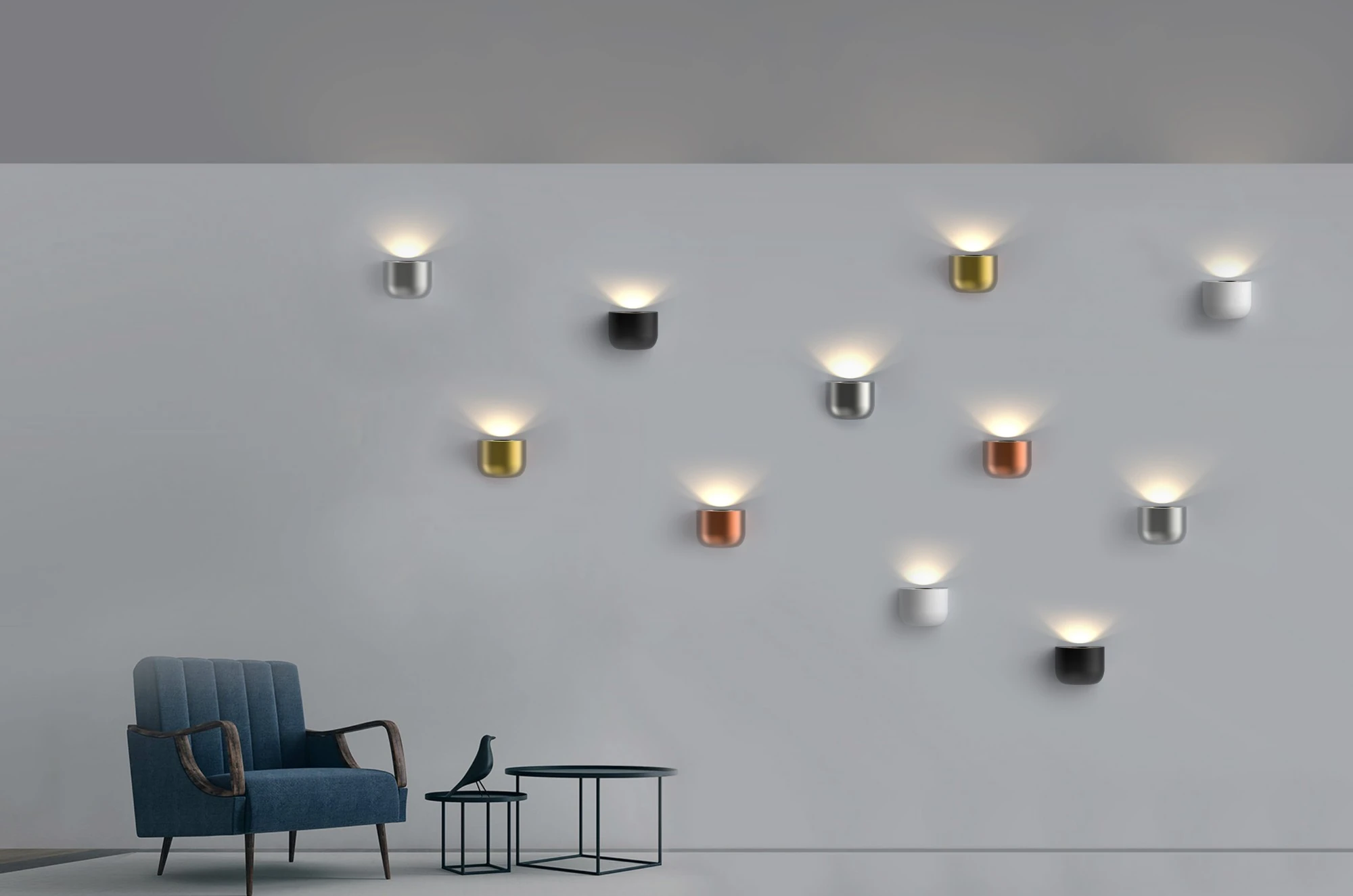 Black IDA Wall Light (QN 38132-021) — view 4