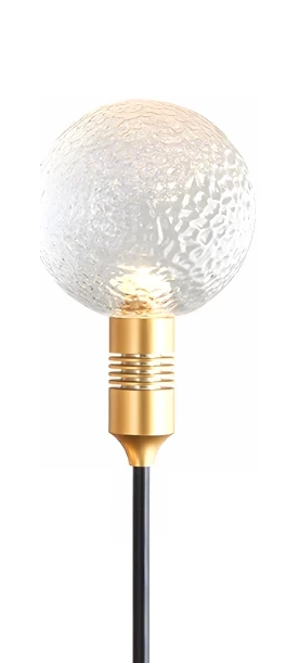 Clear Orb Garden Pole — Серия Orb · Садовая стойка — Clear Glass