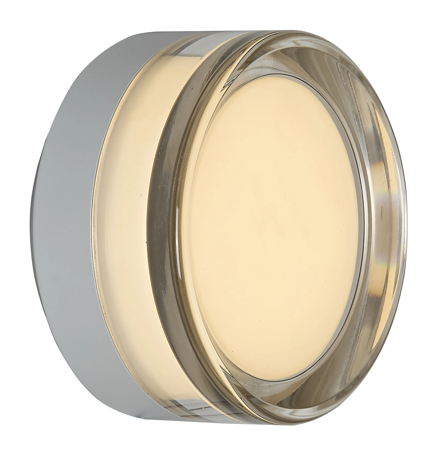 White Pearl Surface Light — Sandy White — Pearl series · Faceted glass