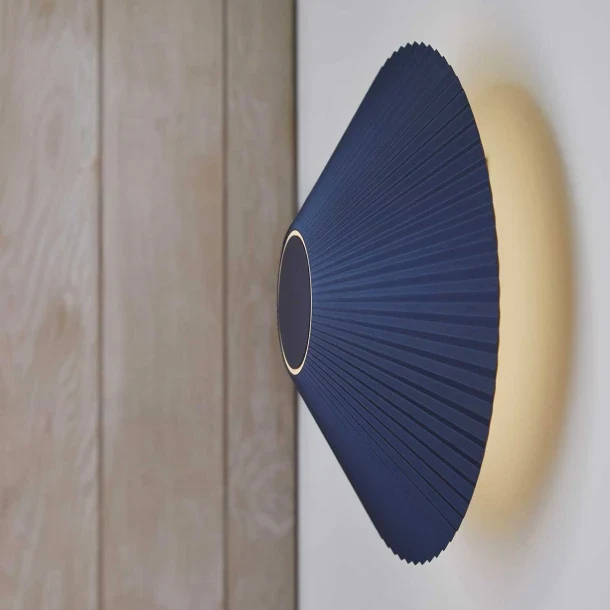 Blue Plisse Wall Light Ø350 (QN 38150-094) — view 2