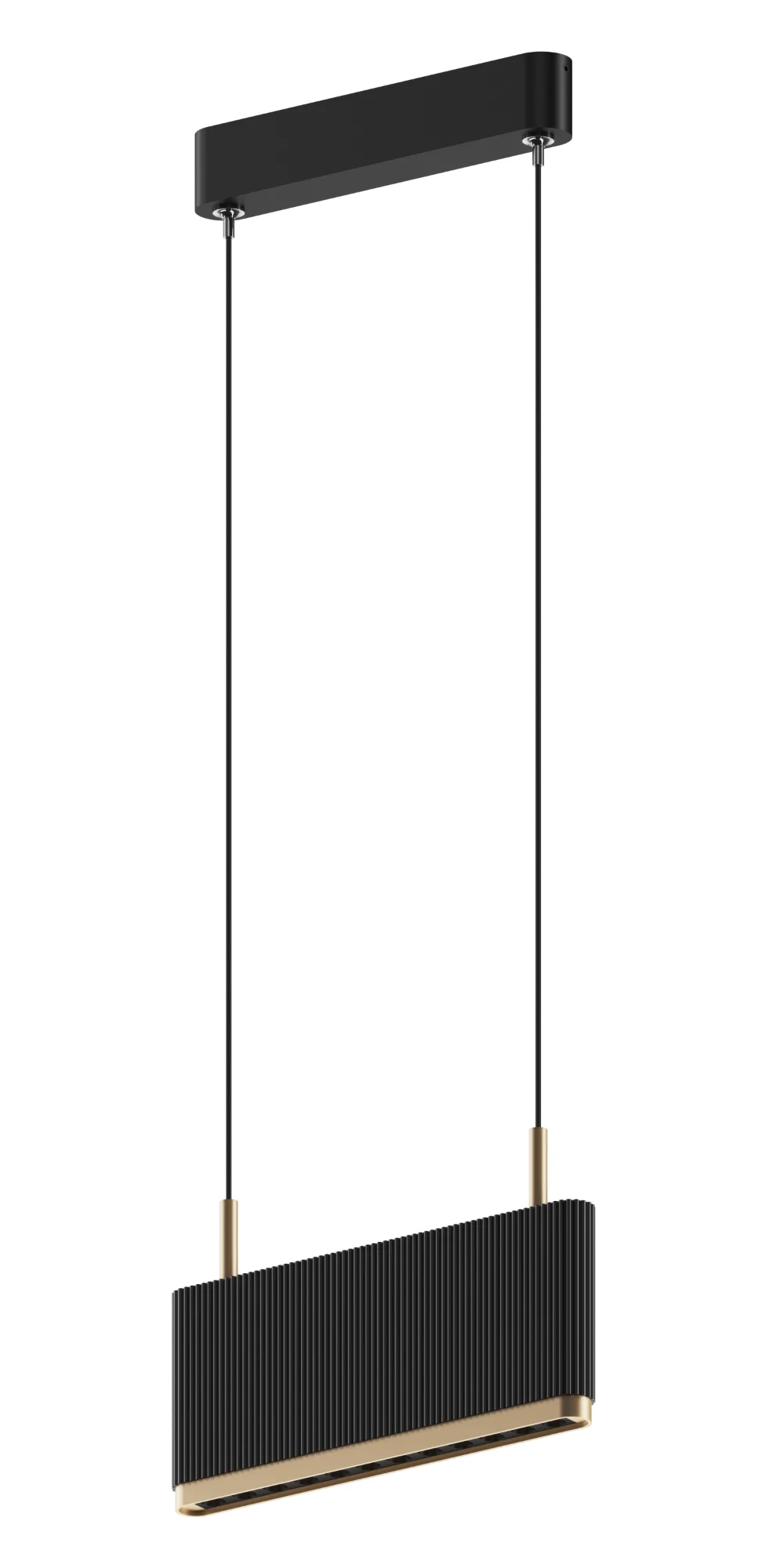 Champagne Ridge Linear Pendant — Champagne Gold — Ridge serisi · Doğrusal sarkıt