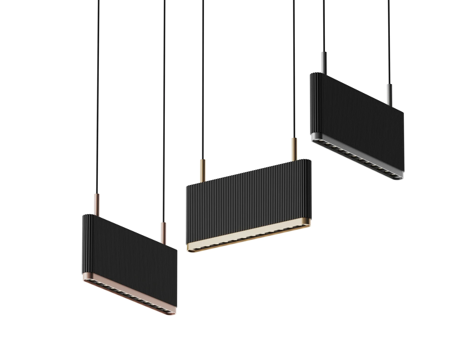 Champagne Ridge Linear Pendant (QN 34195-105) — view 2