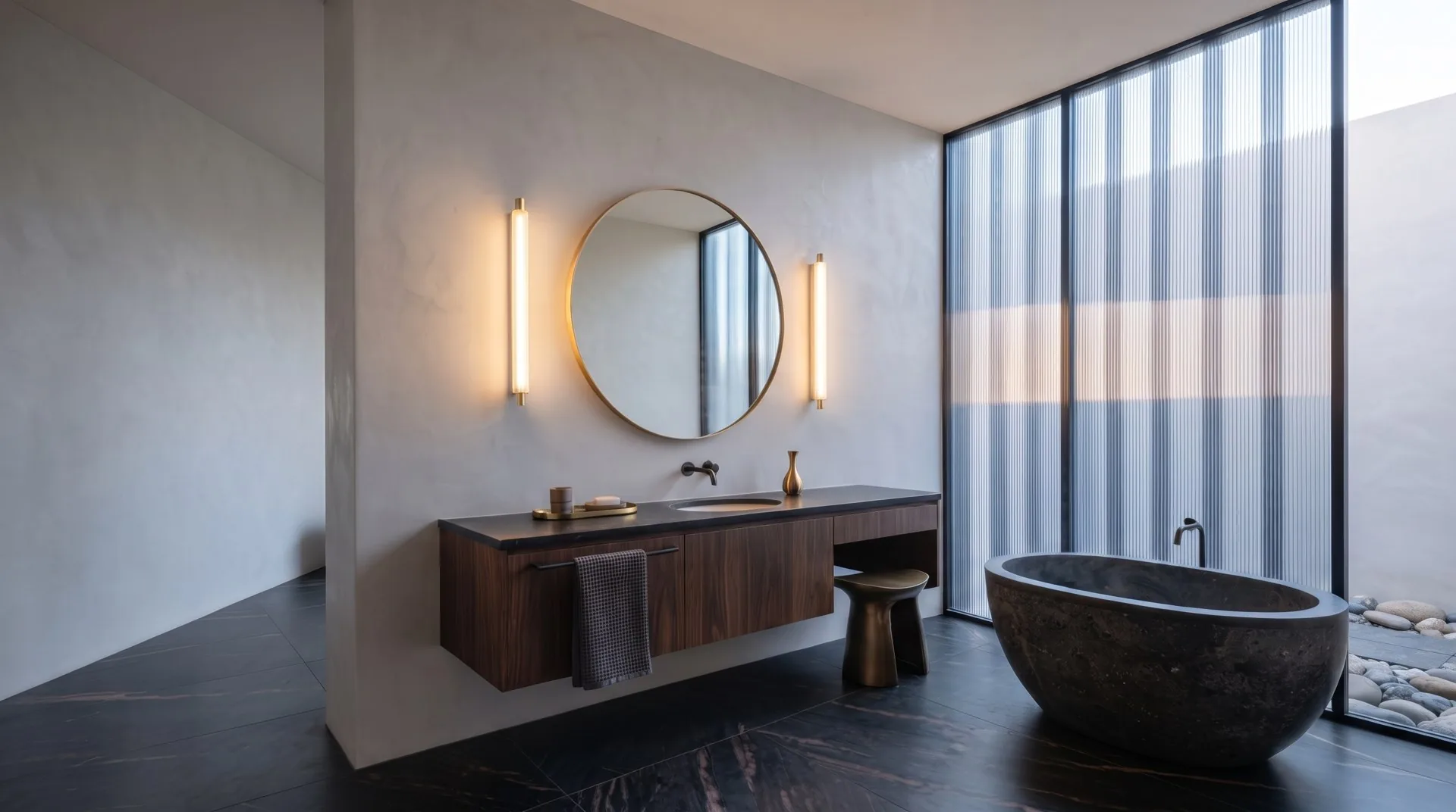 Gold Rill Wall Light (QN 38298-386) — view 2