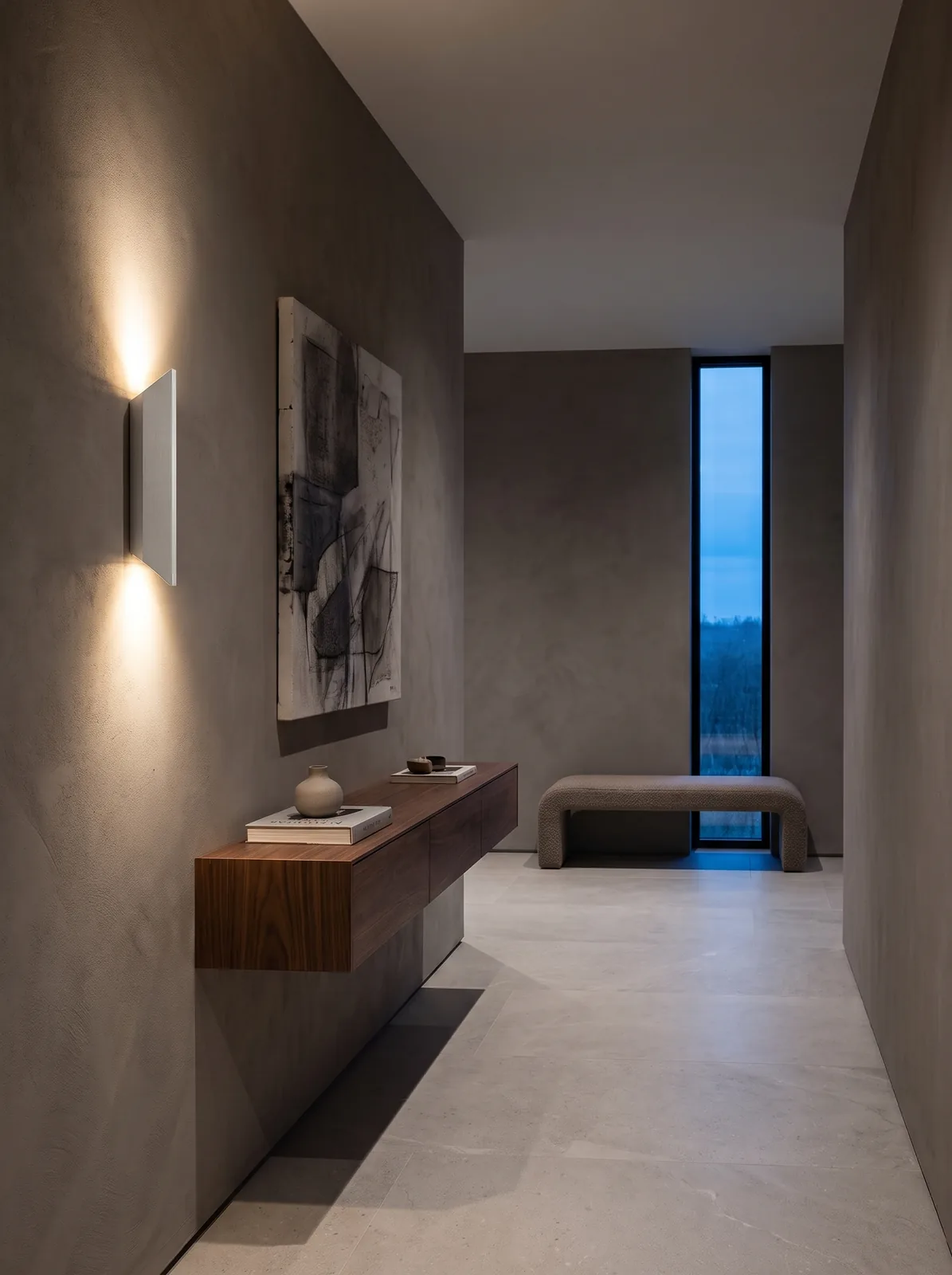 White Arden Wall Light (QN 38261-379) — view 4