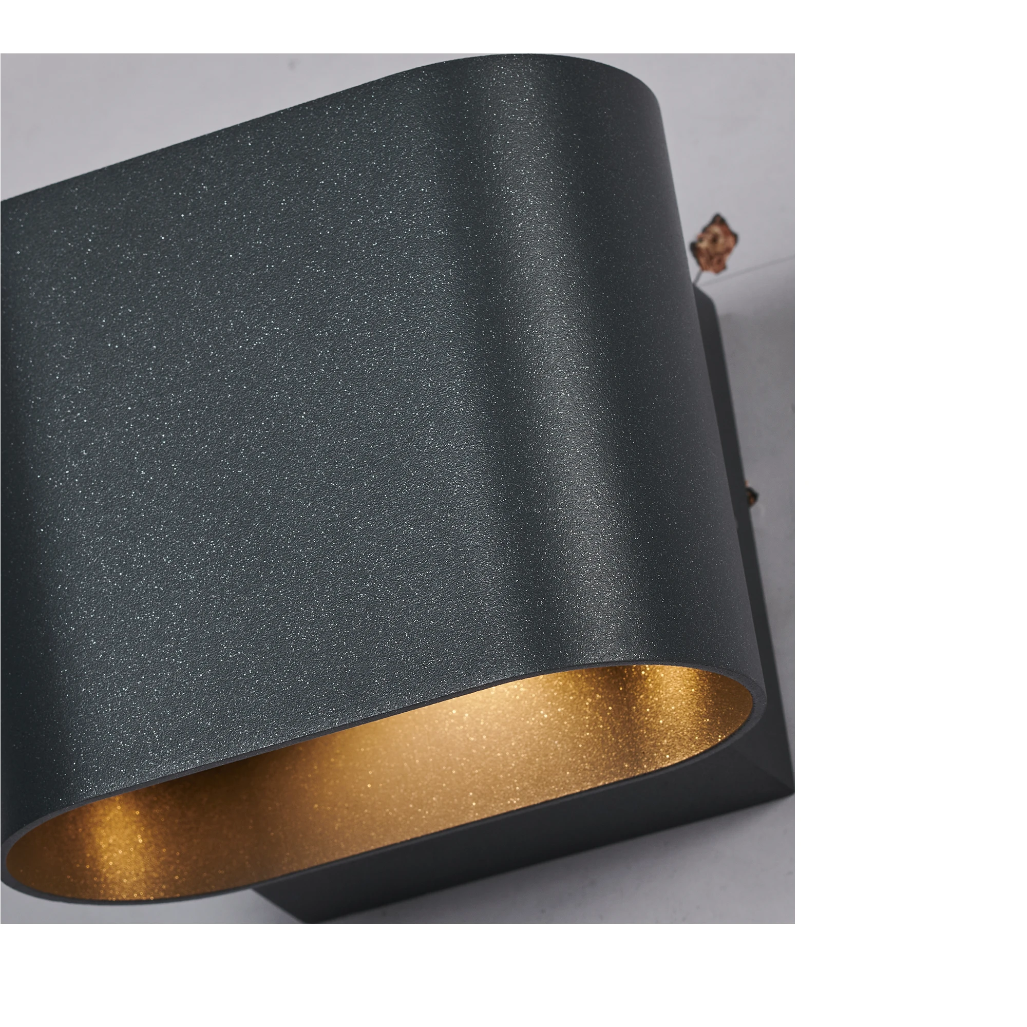 Black Slate Wall Light (QN 38352-400) — view 2