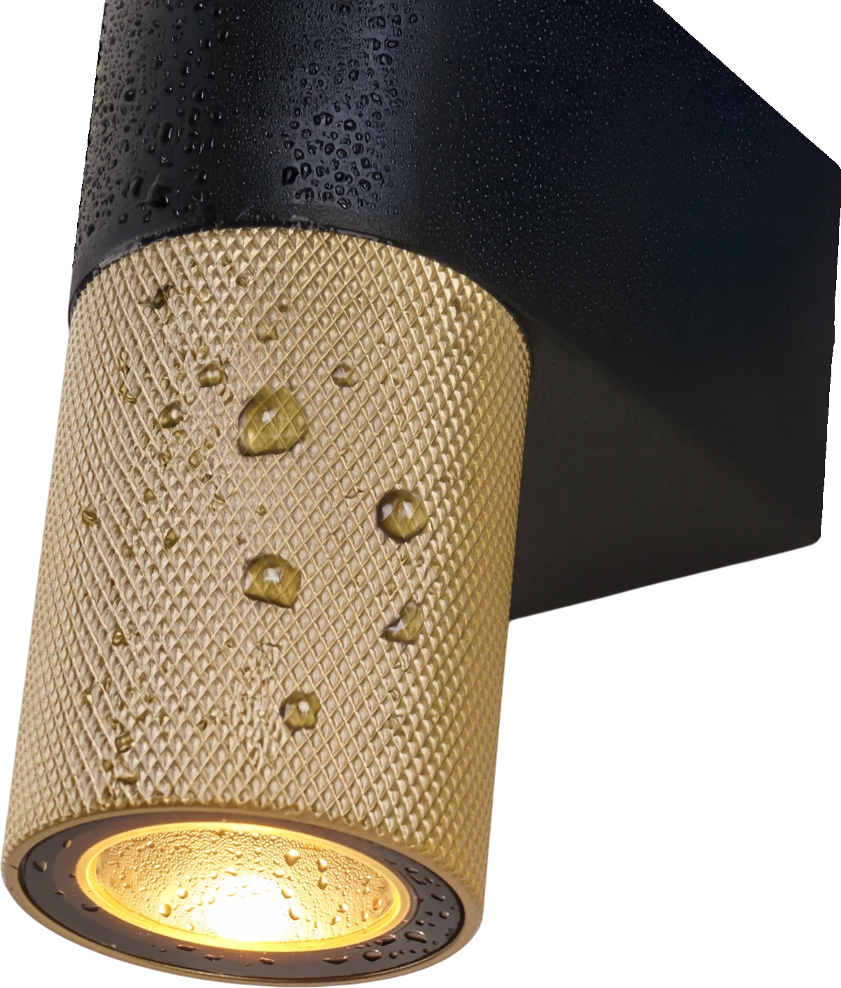 Gold Tandem Single Wall Light (QN 38338-397) — view 3