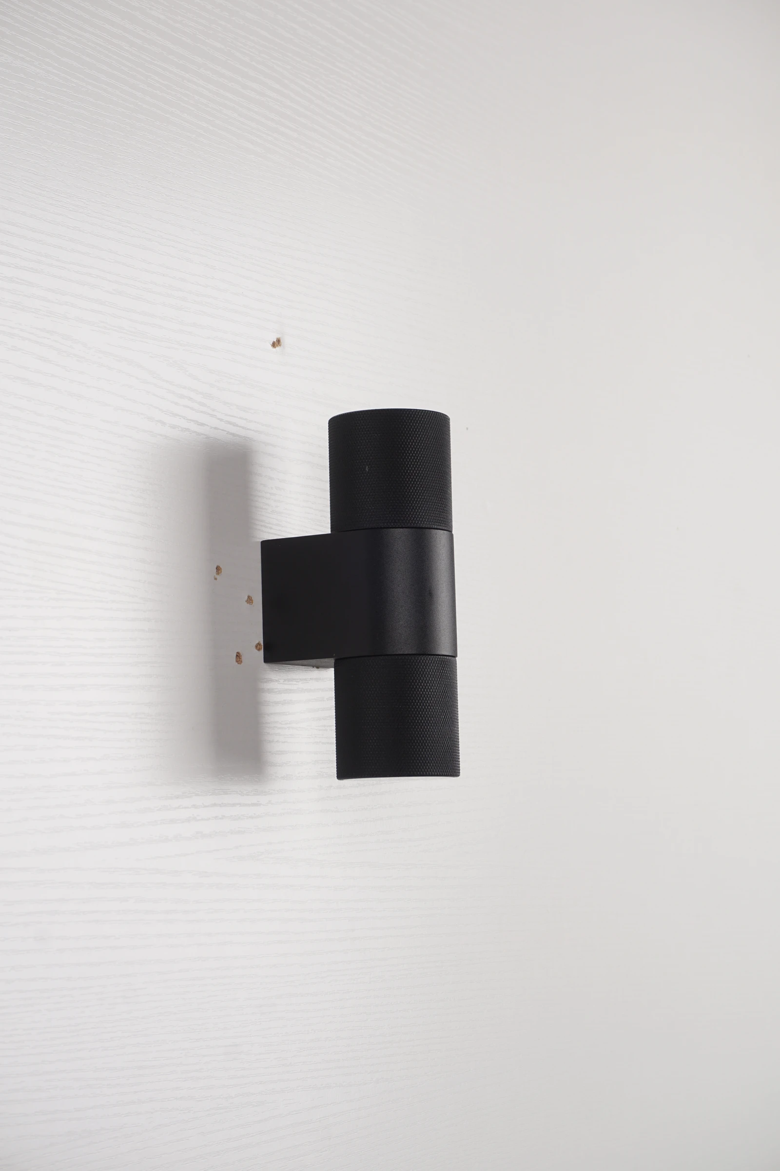 Black Tandem Twin Wall Light (QN 38322-395) — view 5
