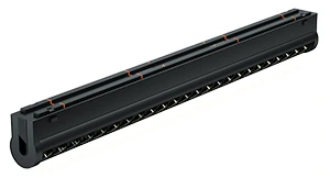 Trace Grille 23 24W — Trace series · 48V magnetic track — Sandy White, Sandy Black