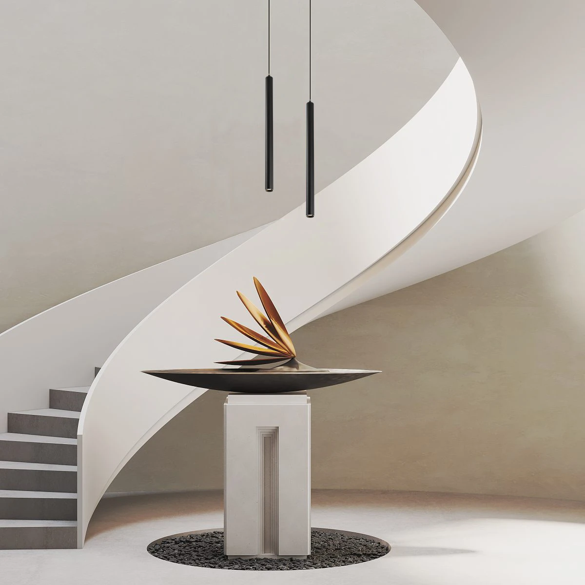 Trace Pendant Spot 25 10W · 200mm (QV 15200-267) — view 4