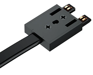 Trace Power Connector — Sandy White — Trace series · 48V magnetic track