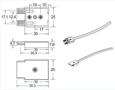 Trace Power Connector (QV 15200-364) — view 5