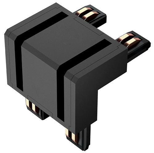 Trace Vertical Connector — Sandy White — Trace series · 48V magnetic track