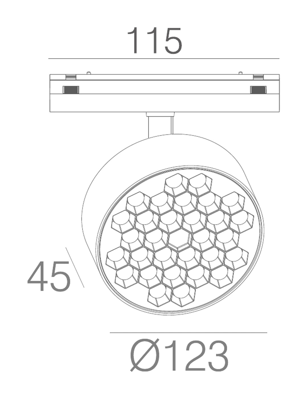 Trace Downlight 106 20W (QV 15200-333) — view 5