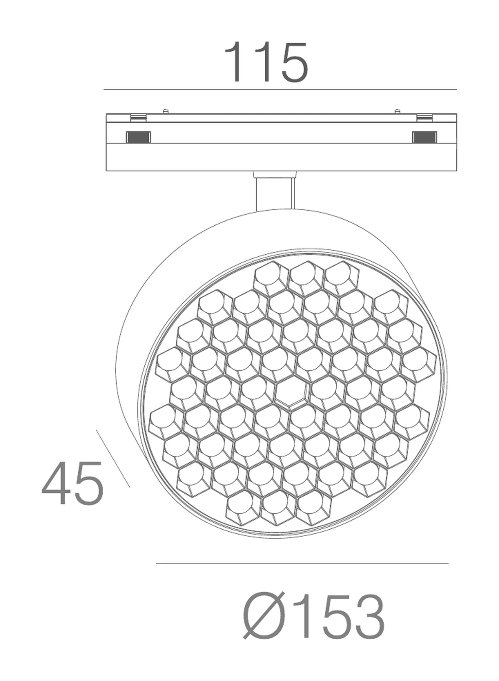 Trace Downlight 106 30W (QV 15200-335) — view 5