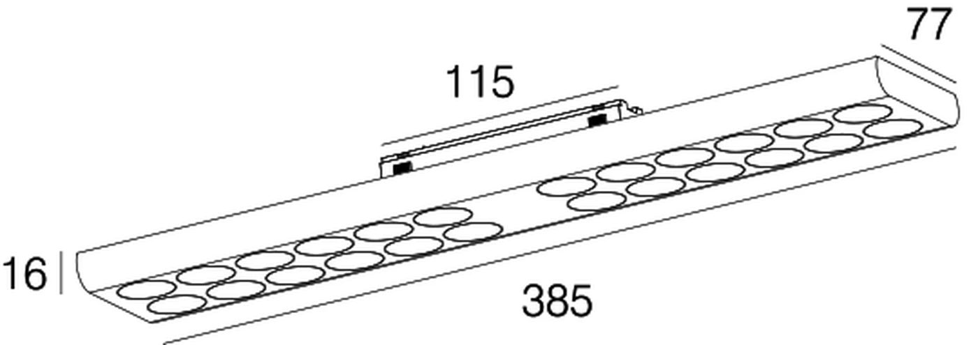 Trace Grille 107 24W (QV 15200-355) — view 3