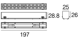 Trace Grille 21 12W (QV 15200-241) — view 2