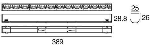 Trace Grille 21 24W (QV 15200-245) — view 2