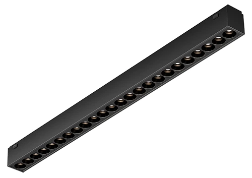 Trace Grille 21 24W — Trace series · 48V magnetic track — Sandy White, Sandy Black