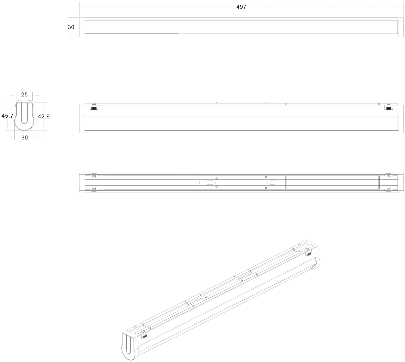 Trace Linear 22 24W (QV 15200-251) — view 2