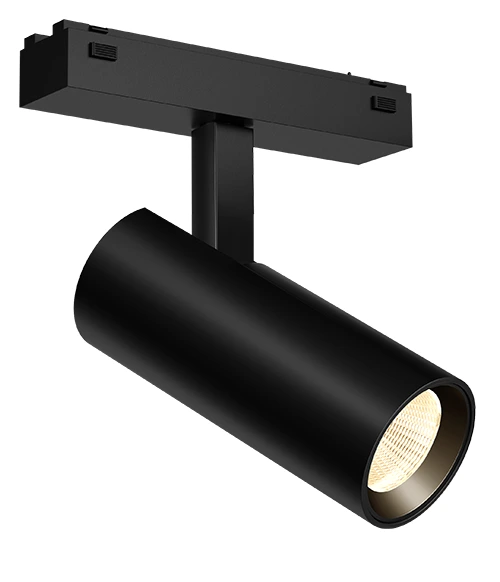 Trace Mini Spot 32 18W — Trace series · 48V magnetic track — Sandy White, Sandy Black