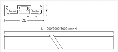 Trace Track Rail 2 m (QV 15200-362) — view 3