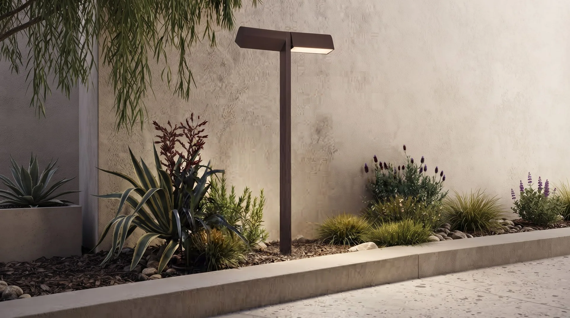Sand Coffee Vane Bollard (QN 26224-182) — view 5