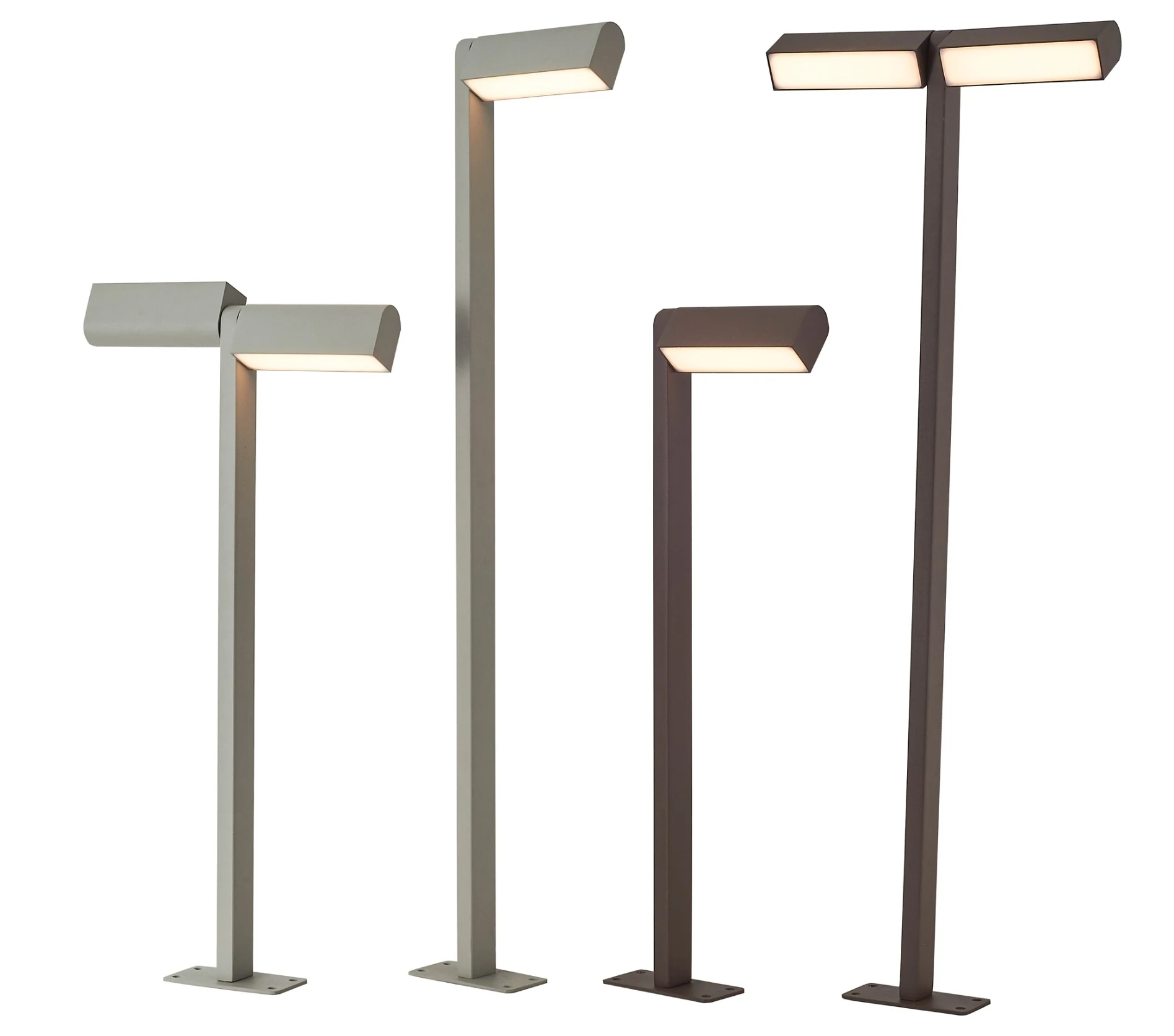 Sand Gray Vane Bollard (QN 26221-186) — view 2