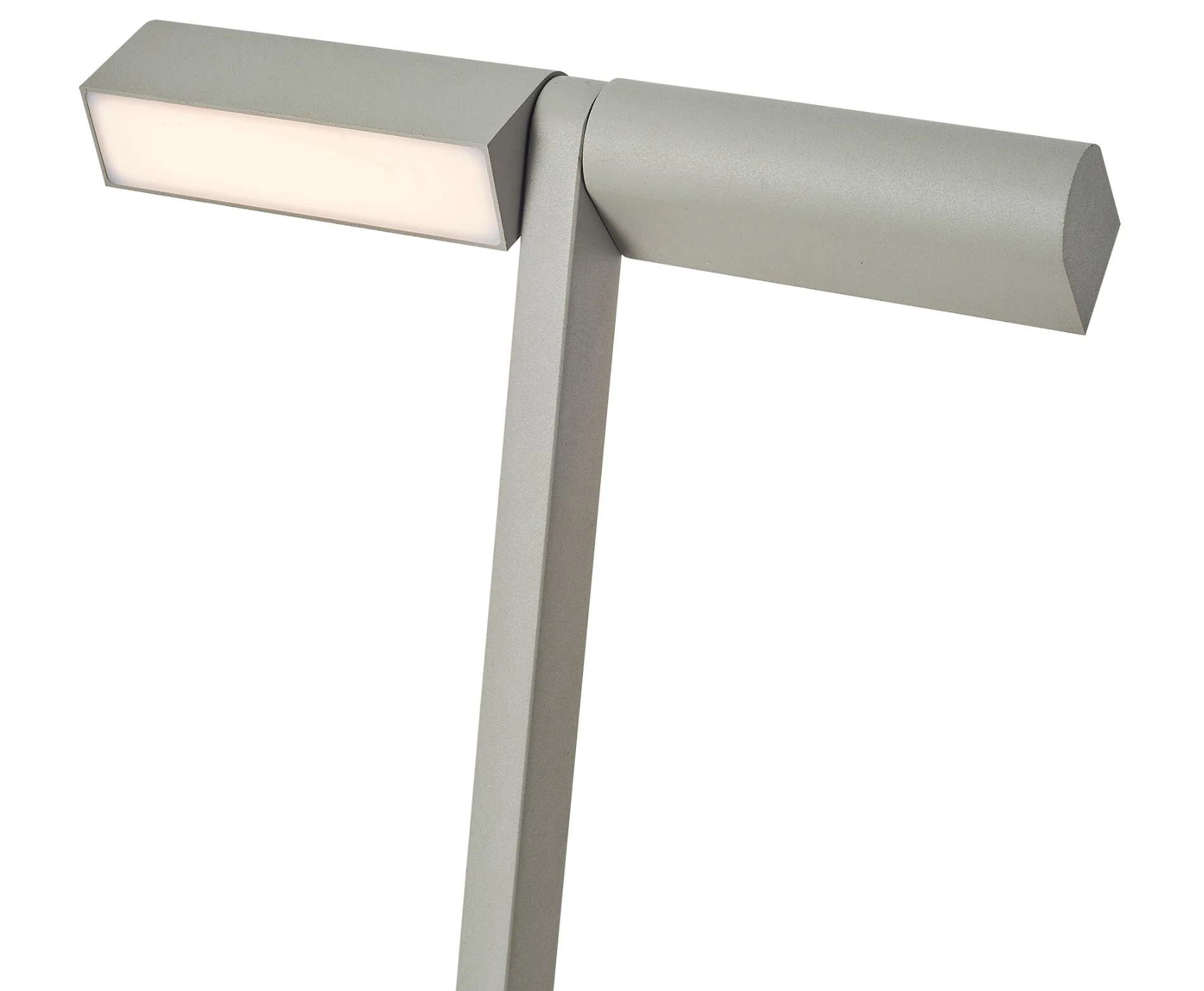 Sand Gray Vane Bollard — Sand Gray — Vane series · Path bollard
