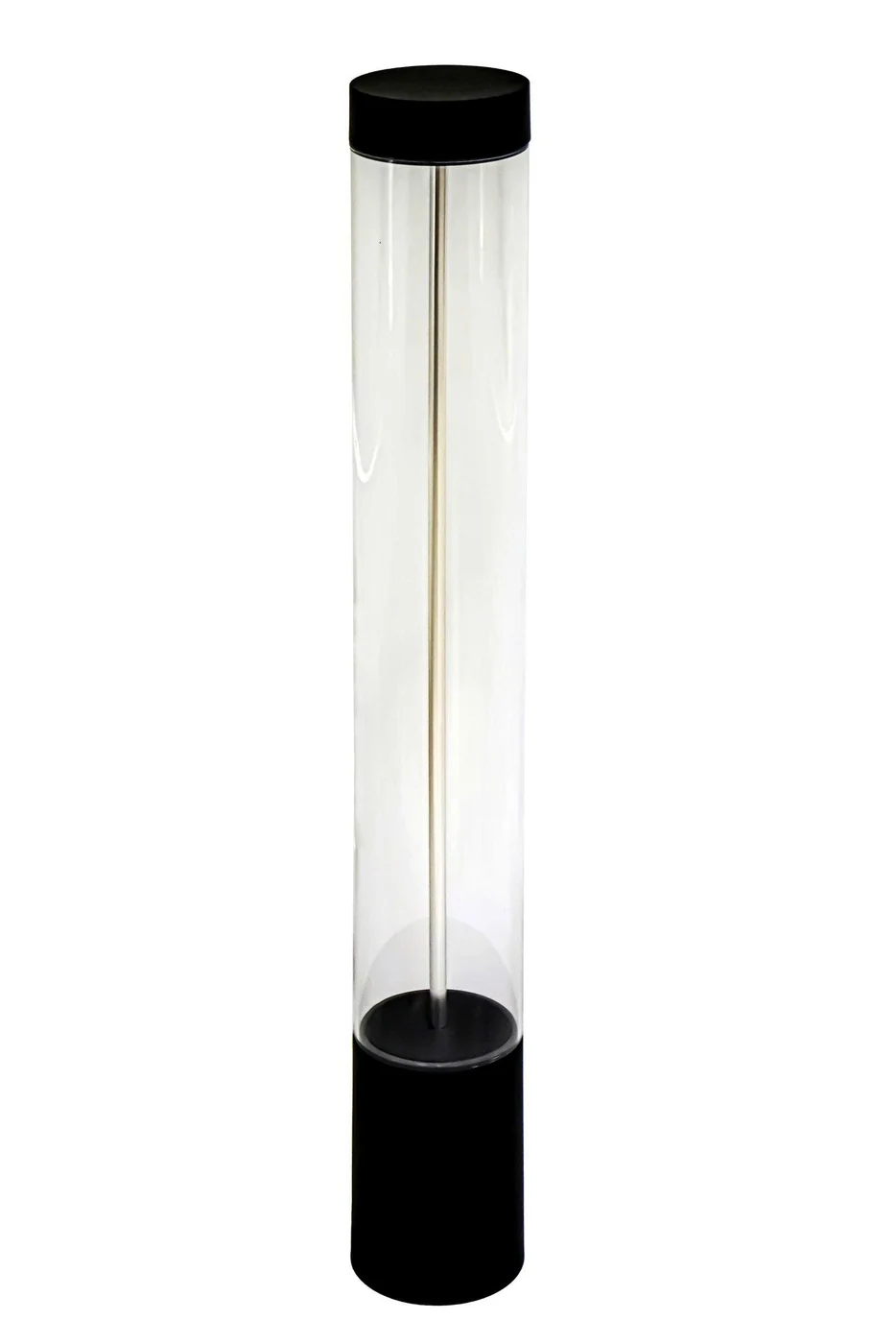 Black Wick Bollard — Wick series · Glass bollard — Sandy Black